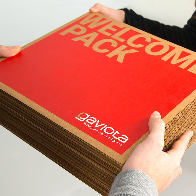 welcome pack empresa Gaviota 5