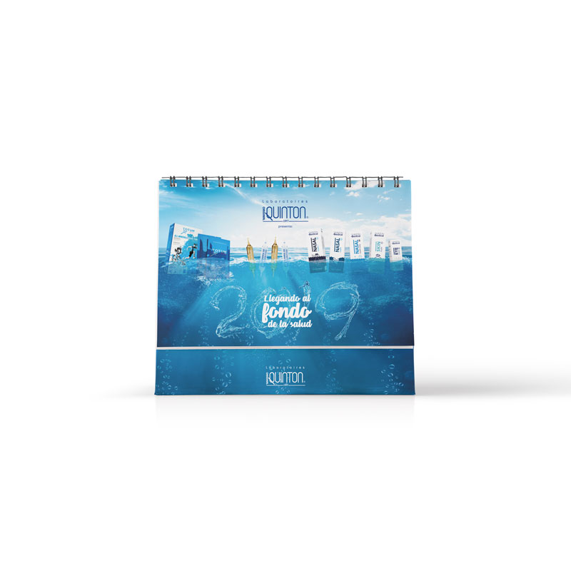 QUINTON calendario 2019 portada