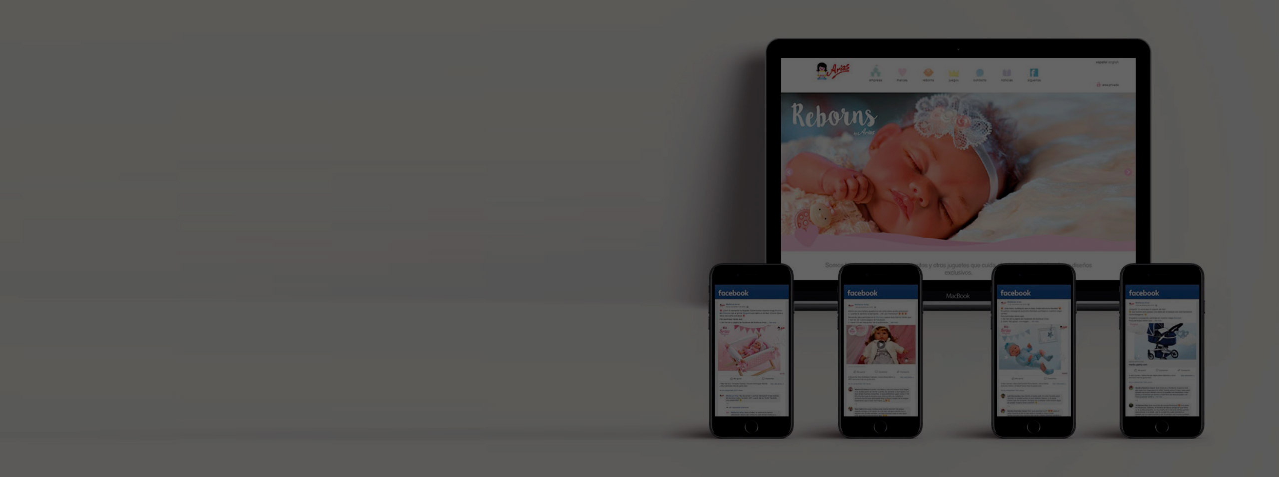 diseño y programación web fabricantes de muñecas